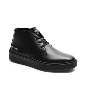 Ботинки мужские Karl Lagerfeld кожаные, черный