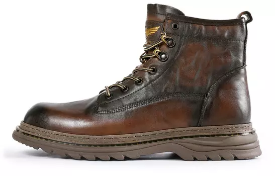 Ботинки мужские коричневые Desai