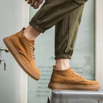 Ботинки мужские Little Red Man, коричневый