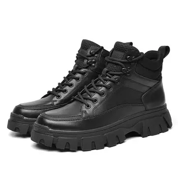 Ботинки мужские Luogoks, черный