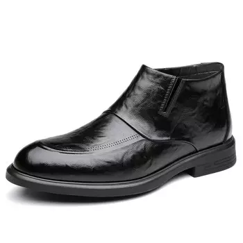 Ботинки мужские Medd, цвет Black Fleece-Lined