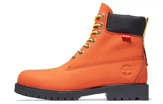Ботинки мужские оранжевые Timberland