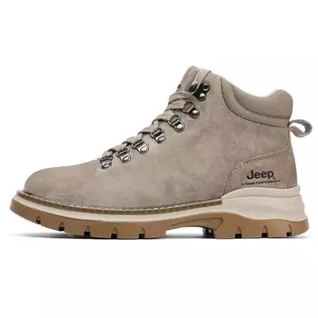 Ботинки мужские серебристые Jeep
