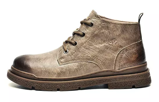 Ботинки мужские светло-коричневые Jeep