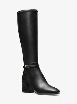 Ботинки на блочном каблуке Ella Michael Kors, черный