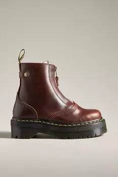 Ботинки на молнии Dr.Martens Jetta, коричневый