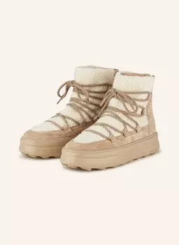 Ботинки на платформе break с искусственным мехом KENNEL & SCHMENGER, бежевый/кремовый