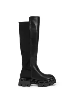 Ботинки на платформе Con Cremallera Alma en Pena, черный