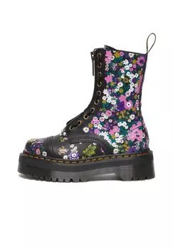 Ботинки на платформе Dr. Martens EYE JUNGLE SINCLAIR HIGH VITAGE FLORAL, черный