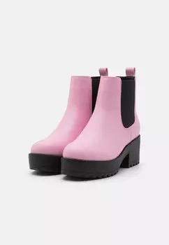 Ботинки на платформе Even&Odd, розовый
