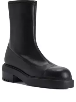 Ботинки на платформе с молнией Giuseppe Zanotti, черный