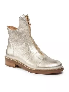 Ботинки на плоской подошве 1580 R.Polaski, золотой