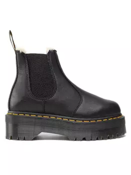 Ботинки на плоской подошве 2976 Quad Fl Dr. Martens, черный