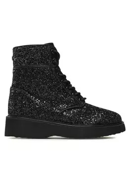 Ботинки на плоской подошве Aniya Lug Bootie MICHAEL KORS, черный