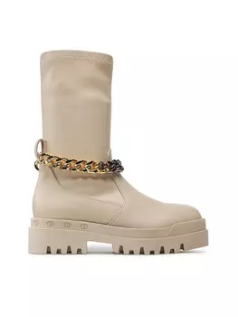 Ботинки на плоской подошве Badura, бежевый