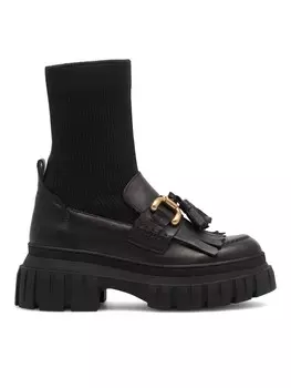 Ботинки на плоской подошве Badura, черный