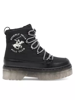 Ботинки на плоской подошве Beverly Hills Polo Club, черный