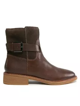 Ботинки на плоской подошве Cologne Strap Clarks, коричневый
