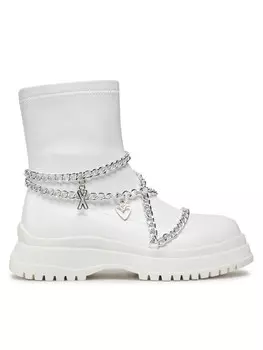 Ботинки на плоской подошве DeeZee, белый