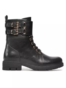 Ботинки на плоской подошве DeeZee, черный