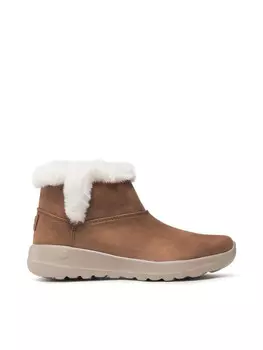 Ботинки на плоской подошве Endeavor Skechers, коричневый