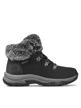 Ботинки на плоской подошве Falls Finest Skechers, черный
