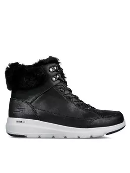 Ботинки на плоской подошве Glacial Ultra Cozyly Skechers, черный