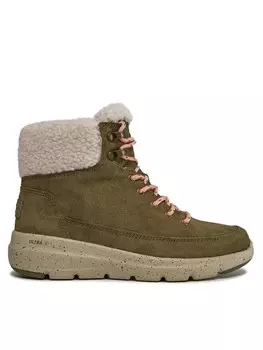 Ботинки на плоской подошве Glacial Ultra Woodsy Skechers, хаки
