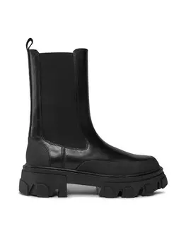 Ботинки на плоской подошве Jonie DKNY, черный