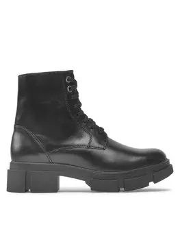 Ботинки на плоской подошве Lasocki, черный