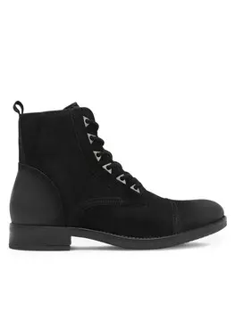 Ботинки на плоской подошве Lasocki, черный