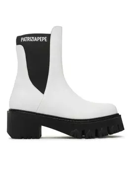 Ботинки на плоской подошве Patrizia Pepe, белый