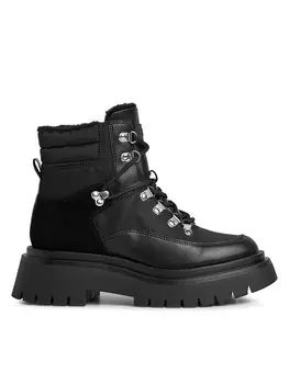 Ботинки на плоской подошве Pepe Jeans, черный