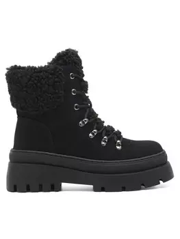 Ботинки на плоской подошве QUEENIE DeeZee, черный