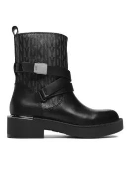 Ботинки на плоской подошве Taeta DKNY, черный