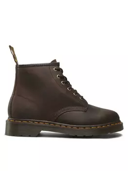 Ботинки на шнуровке 101 Dr. Martens, коричневый