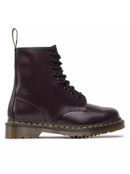 Ботинки на шнуровке 1460 Dr. Martens, темно-красный