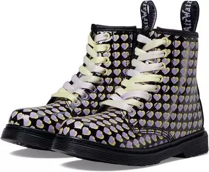 Ботинки на шнуровке 1460 Lace Up Fashion Boot Dr. Martens, цвет Heart Overlay Patent Lamper
