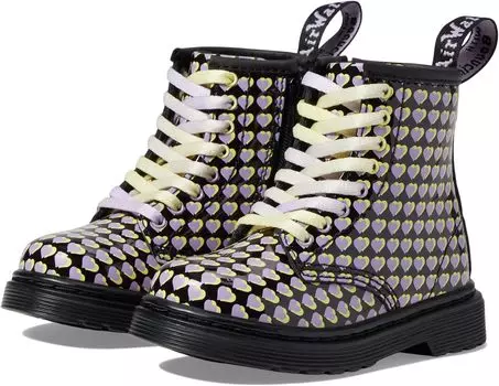 Ботинки на шнуровке 1460 Lace Up Fashion Boot Dr. Martens, цвет Heart Overlay Patent Lamper
