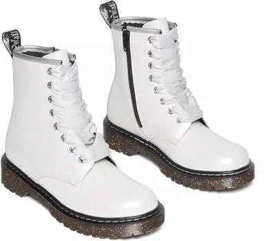 Ботинки на шнуровке 1460 Pascal Bex Dr. Martens, цвет White Pink