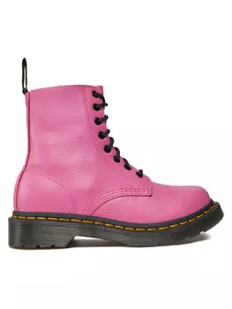 Ботинки на шнуровке 1460 Pascal Dr. Martens, розовый