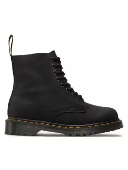 Ботинки на шнуровке 1460 Pascal Waxed Dr. Martens, черный