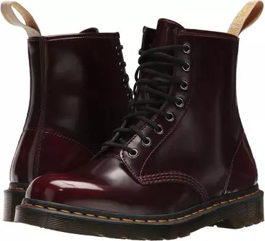 Ботинки на шнуровке 1460 Vegan 8-Eye Boot Dr. Martens, цвет Cherry Red Cambridge Brush