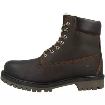 Ботинки на шнуровке 2189601 мужские TOM TAILOR, цвет braun