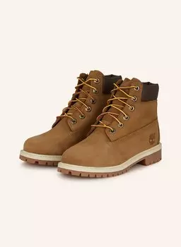 Ботинки на шнуровке 6 дюймов на шнуровке Timberland, коричневый
