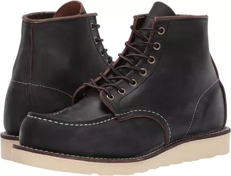 Ботинки на шнуровке 6" Moc Toe Red Wing Heritage, цвет Black Prairie