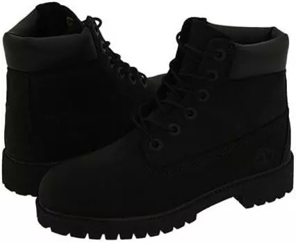 Ботинки на шнуровке 6" Premium Waterproof Boot Core Timberland, цвет Black Nubuck