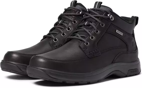 Ботинки на шнуровке 8000 Mid Boot Dunham, черная кожа