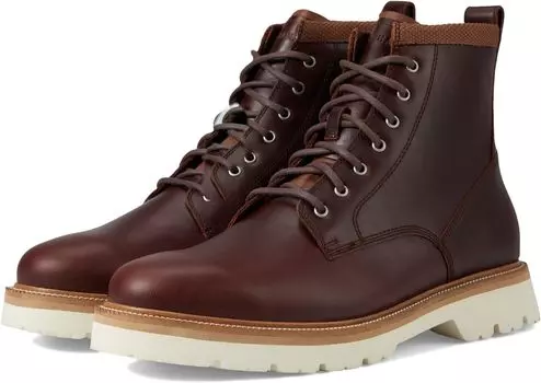 Ботинки на шнуровке American Classics Plain Toe Boot Waterproof Cole Haan, цвет Woodbury/Egret Waterproof