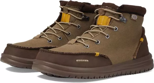 Ботинки на шнуровке Bradley Waxed Canvas Hey Dude, коричневый